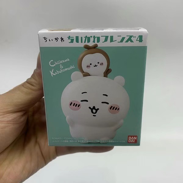 [BTF] kho BANDAI Chiikawa và bạn bè 4 hộp trứng Jiyihachi Usachi 72GG
