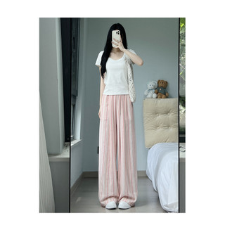 [Combo 2q] Quần ống suông rộng nữ chất linen, quần kẻ sọc Ống Rộng BigSize Xưởng May Song Anh mẫu mới hottrend hè 2025