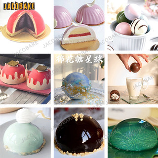 Khuôn Silicon Nửa Quả Cầu/Trụ Tròn Trang Trí Bánh Làm Thạch,Mochi,chocolate,Đá Bi,Mousse,Pudding Hình Tròn Bán Cầu