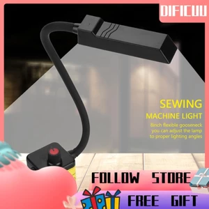 Dificuu Máy may LED LED 30 Đèn LED Đèn Ngỗng với cơ sở gắn từ tính 110V 240V để chiếu sáng (Hoa Kỳ cắm 100 đến 240V)