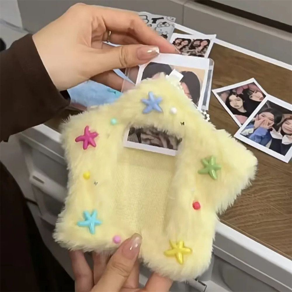 1 Chiếc Dễ Thương Sang Trọng Kpop Photocard Giá Đỡ Có Móc Khóa Kawaii Hoạt Hình Tay Ảnh ID Ngân Hàng Thẻ Tín Dụng Bảo Vệ Văn Phòng Phẩm