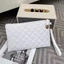 ESSENCEH Lady Clutch, Ví nữ dung tích lớn PU, Túi đựng điện thoại di động thêu hợp thời trang Túi xách nữ