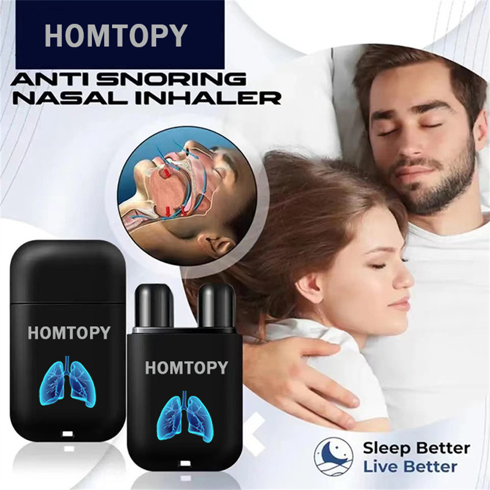 Ảnh EELHOE 【sẵn sàng giao hàng】homtopy Hộp thảo dược làm sạch gan mũi hai lỗ Thanh làm mới buồn ngủ Dầu mát khi  i xe Chống buồn ngủ 4