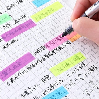 Set 100/120/200 giấy ghi chú đánh dấu sách nhiều màu sắc  tiện lợi văn phòng phẩm phong cách Hàn Quốc - FETA