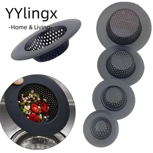 YYlingx Bộ lọc bồn rửa, Bộ lọc thoát nước chống tắc nghẽn bằng thép không gỉ, Làm sạch tóc thoát nước sàn bền có tay cầm Bẫy lưới Phụ kiện phòng tắm nhà bếp