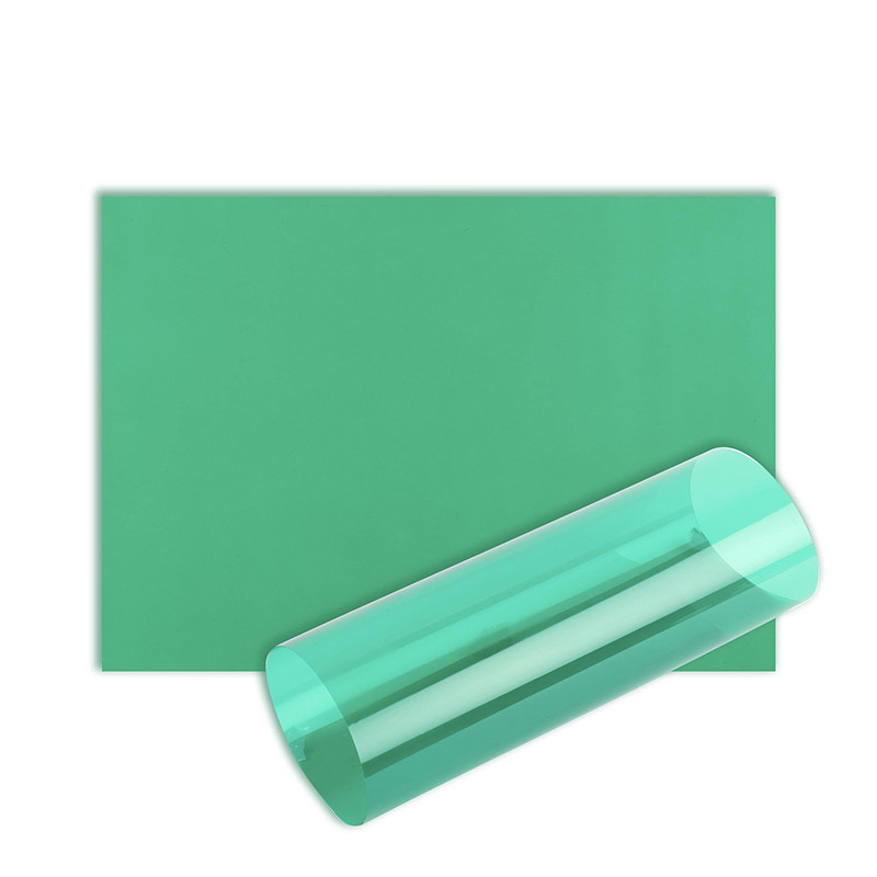 Gel lọc ánh sáng tấm trong suốt Phim trong suốt Màu cứng mờ Acetate Độ dày 0,3mm A4 Đa năng