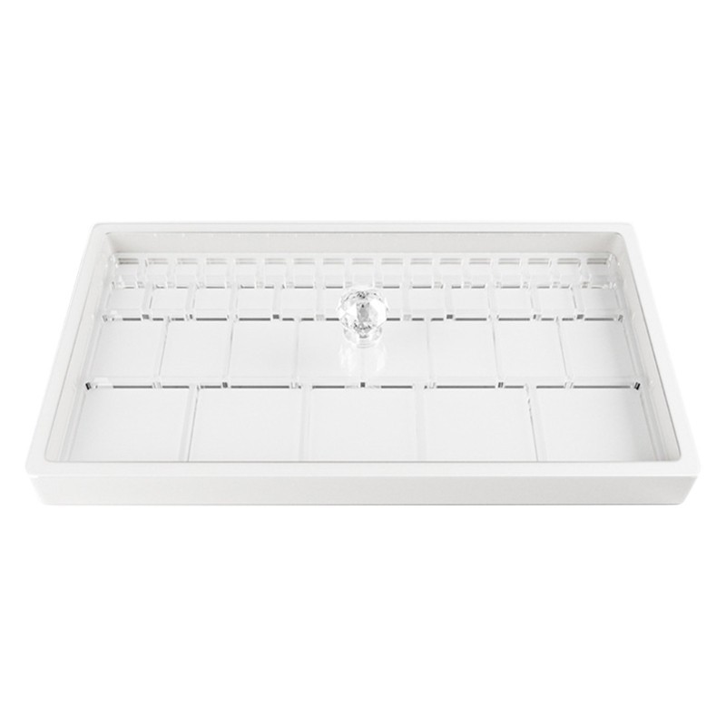 KING Bền Acrylic Chống Bụi Phụ Kiện Đồng Hồ Khay Bảo Quản Cho Các Bộ Phận Đồng Hồ Tuyệt Vời Cho Bộ Thu Và Nhà Sản Xuất Đồng Hồ