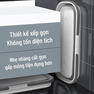Xô đa năng đựng nước gấp gọn Myd.23 vệ sinh nhà cửa giặt lau rửa xe ô tô xe máy Gia dụng tiện lợi