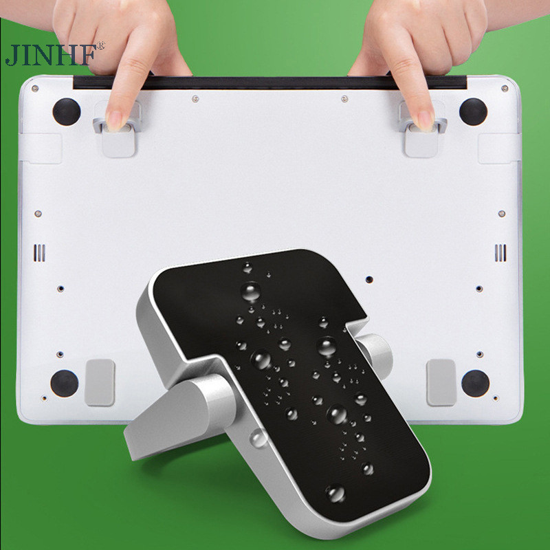 JINHF 1 Chân Di Động Cho Pro Huawei Notebook Nhôm Đế Hỗ Trợ Dụng Cụ Laptop Đứng Tản Nhiệt Cho Bàn Phím Giá Đỡ HOT