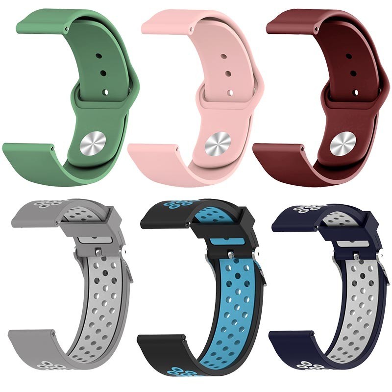 Dành cho AXCRO Fit 3 / Actxa tempo 4c 20mm Dây đeo silicon FIT 3