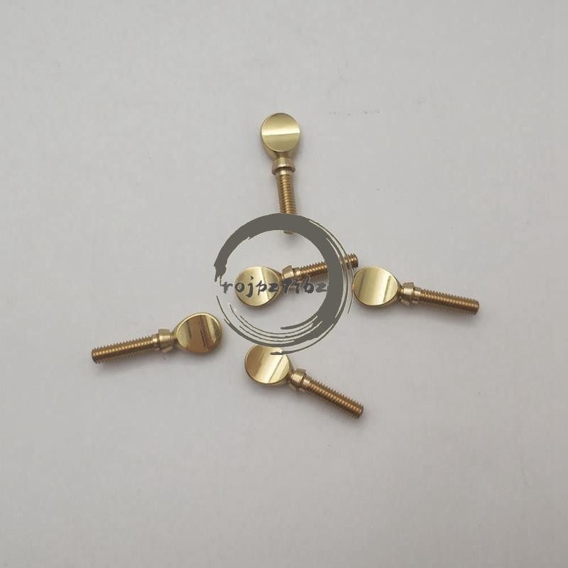 【 ROJpz7IBZ 】 5 Chiếc Đồng Vàng Clarinet Saxophone Sax Cổ Thắt Vít Soprano Alto Tenor Nhạc Cụ Woodwind
