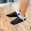 DELMER 1 Đôi Tất Năm Ngón, Lưới EU38-44 Không Thể Hiện Tất Mắt Cá Chân, Cotton Thoải Mái Thoáng Khí Chống Ma Sát Nam Tất Ngắn Xuân Hè