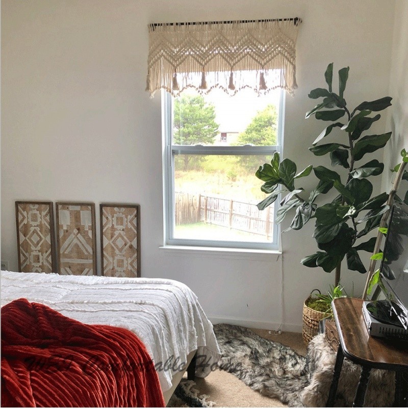 B & B Trang Trí Phòng Dây Cotton Dệt Rèm Cửa Tấm Thảm Handmade Trang Trí Tường Treo Tường Phong Cách Bohemian Phong Cách Mới