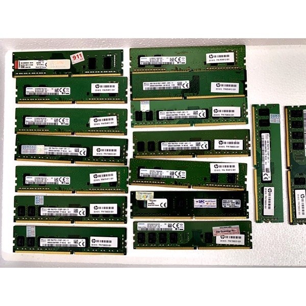 Module RAM DDR4 288 Broches Pour PC Bureau - 4 Go, 8 Go, 16 Go, Vitesses 2133-3200 MHz