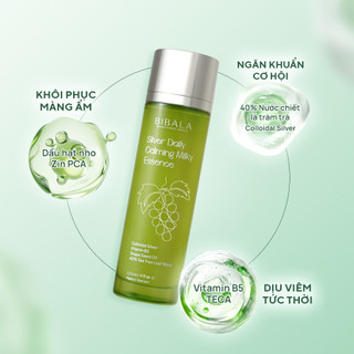 Sữa dưỡng keo bạc phục hồi, ngăn ngừa hại khuẩn cho da tổn thương, nhạy cảm 120ML SILVER DAILY CALMING MILKY ESSEN
