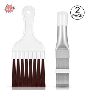 Bàn chải làm sạch điều hòa N & X Bàn chải lược vây ngưng tụ Bộ tản nhiệt bằng thép không gỉ.