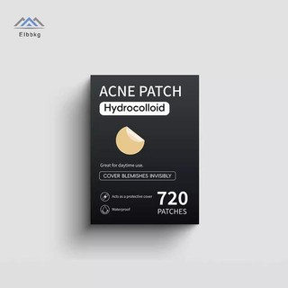 ELBBKG 720 Cái / bộ Miếng Dán Mụn Vô Hình Chăm Sóc Da Mặt Sửa Chữa Mụn Chữa Bệnh Thấm Hút Điểm Miếng Dán Dành Cho Nam Nữ Mới