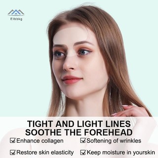 ELBBKG Miếng dán trán chống nhăn có thể tái sử dụng Miếng dán silicon mềm mại thoải mái Dễ dàng mang theo Mặt nạ chăm sóc da mặt Dụng cụ chăm sóc da mặt Dụng cụ chăm sóc da mới