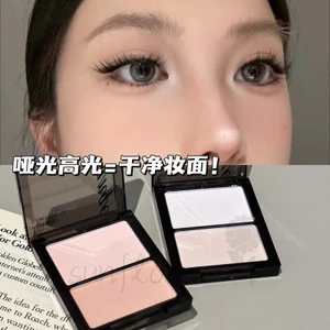 Phấn trang điểm cố định Đĩa đôi đường viền có độ bóng cao