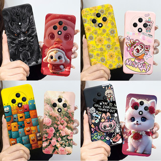 Dành Cho OPPO Reno12 F CPH2637 2024 Đáng Yêu Cat Dragon Họa Tiết Thạch Silicon Mềm Reno12 FS Reno 12F 5G Vỏ Điện Thoại