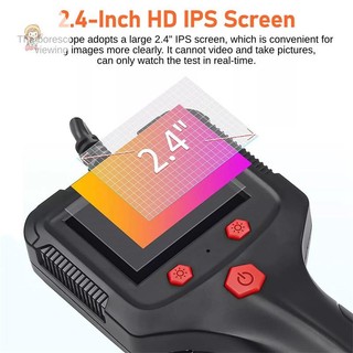 Twe 2.4 '' Màn hình IPS Camera nội soi công nghiệp HD1080P 2 mét Ống cáp kiểm tra cống thoát nước Borescope IP68 Đèn LED chống nước 2600mAh VN