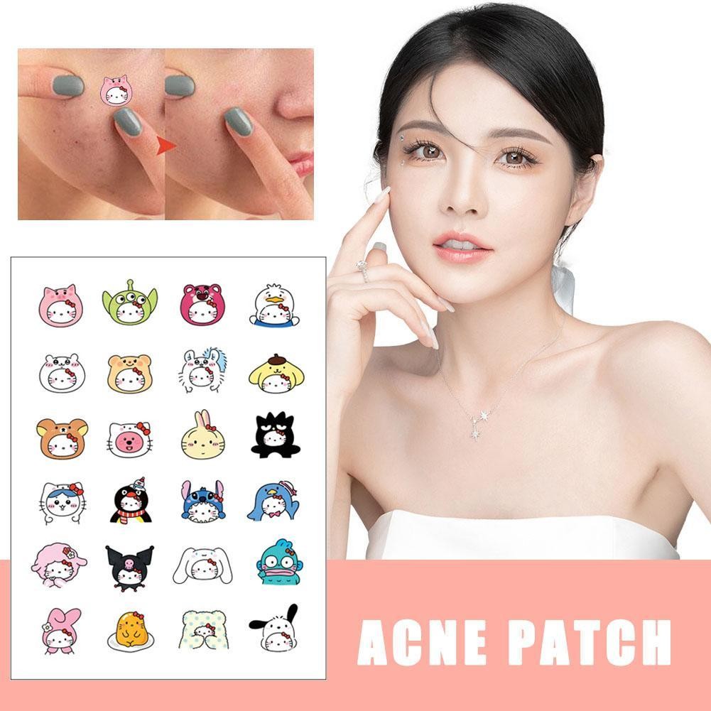 Tấm Hello Kitty Acne Patch Cover Patch Sanlio Acne Cartoon Patch Series O4e2