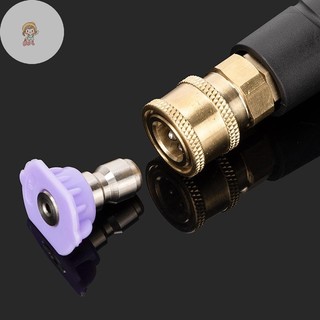 Twe 1 Nhà máy 4 hướng Vòi phun nước có đầu nối nhanh 1 / 4 Inch Máy rửa áp lực mới Đầu phun sương áp suất thấp Đầu phun sương VN