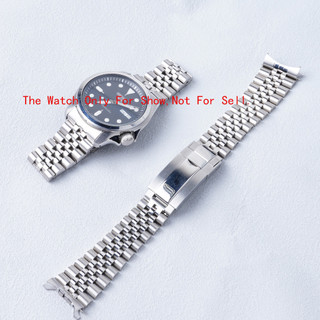 Dây Đeo Inox Màu Bạc Cho Đồng Hồ Thông Minh Seiko 5 SRPE53 55 57 58 20mm