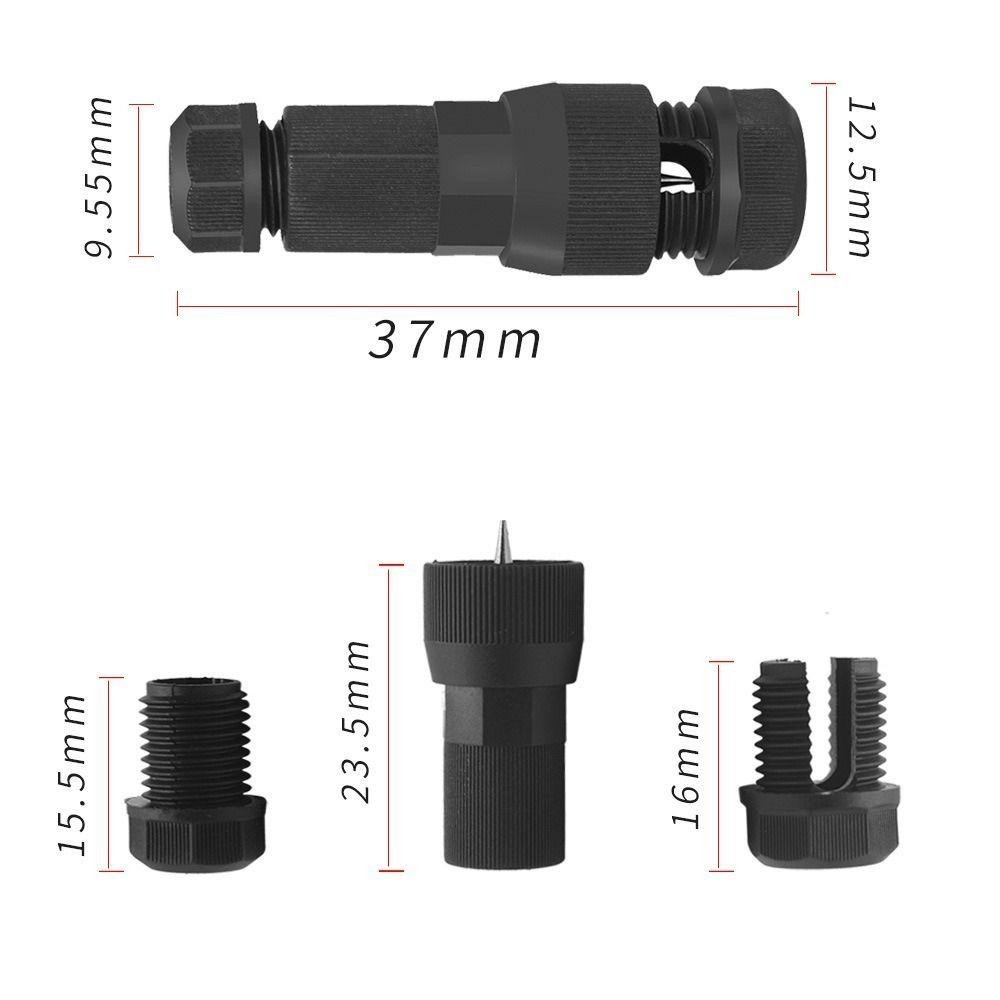 Đầu nối xuyên lỗ khóa nhanh THFENG, với đầu nối cáp điện áp thấp loại xuyên, khớp nối nhánh Dây chống nước Thiết bị đầu cuối cảnh quan