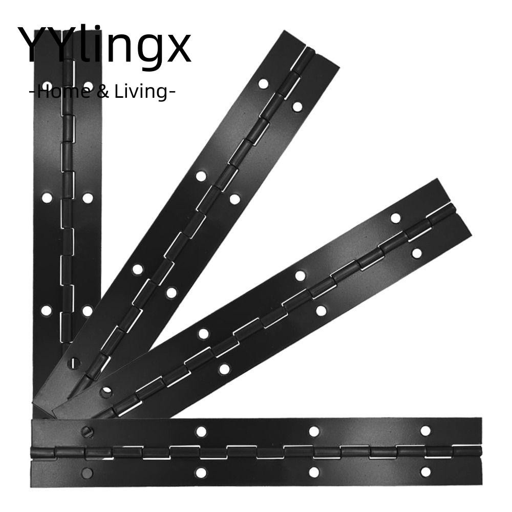 YYlingx Bản lề Piano, Màu đen Dễ dàng lắp đặt Bản lề cửa tủ gấp Bản lề ...