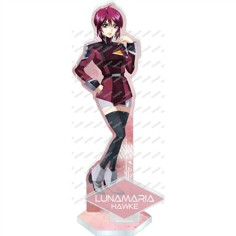 Sq2 Hot Mobile Suit Gundam SEED FREEDOM Chất liệu Acrylic Đăng ký Anime Hình Mô Hình Đồ Chơi Đứng Tấm Giá Đỡ