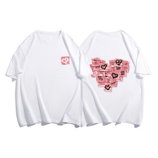 HIIXIIVI 2024 Mới 100% Cotton Unisex Áo Thun Nữ Tay Ngắn Plus Size M-5XL Nữ Tee Baggy Nam Nữ Baggy Cổ Tròn Rời Áo 2 / 23
