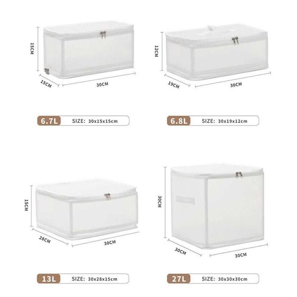 Túi lưu trữ quần áo CHEESELY, Hộp sắp xếp chống ẩm chống thấm nước, Hộp lưu trữ gấp dung tích lớn có thể giặt được chất lượng hộ gia đình