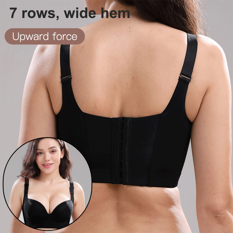 Áo ngực nâng ngực liền mạch Satin để thu nhỏ ngực bên