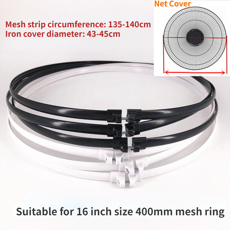 Phụ kiện quạt điện đa năng Vòng lưới 16 Inch Đường kính 400mm 43-45cm Vòng giữ cao su cho bảo vệ quạt