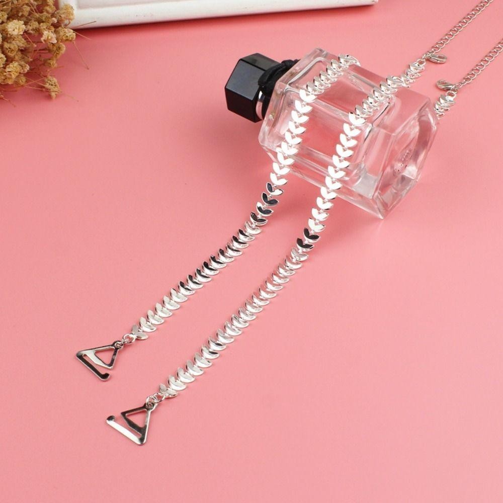 Dây đeo đồ lót CAST, Dây đeo áo ngực đính đá, Phụ kiện đồ lót nữ có thể điều chỉnh chống trượt bằng kim loại