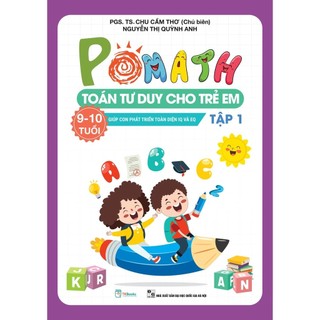 Sách - Combo Pomath Toán tư duy cho trẻ em 9 - 10 tuổi