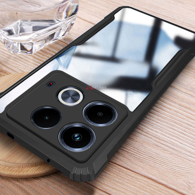 Dành Cho Infinix Note 40 Pro + Note 30 Pro 30i 10 11 11s 12 vip Note 12 G96 2023 Vỏ Điện Thoại Túi Khí Acrylic Trong Suốt Silicon Ốp Lưng Chống Sốc