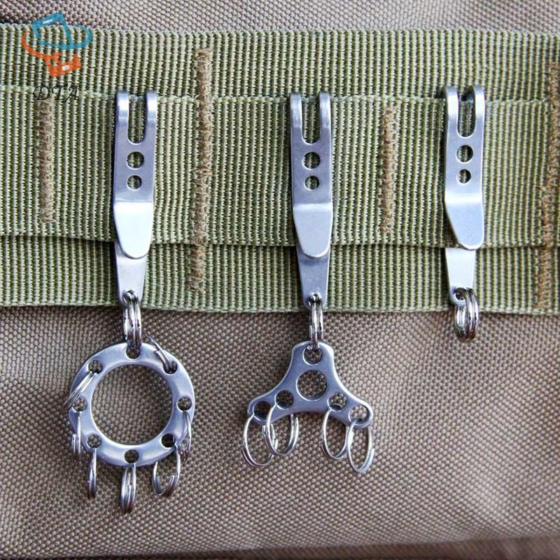[DTA] Túi Kẹp Carabiner Túi Thắt Lưng Kẹp Móc Khóa Giá Đỡ Dụng Cụ Ngoài Trời VN