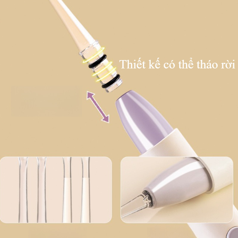 Bộ Lấy Ráy Tai Cao Cấp Có Đèn LED,an toàn không đau,Dễ Sử Dụng,Thiết Kế Dành Cho Trẻ Em