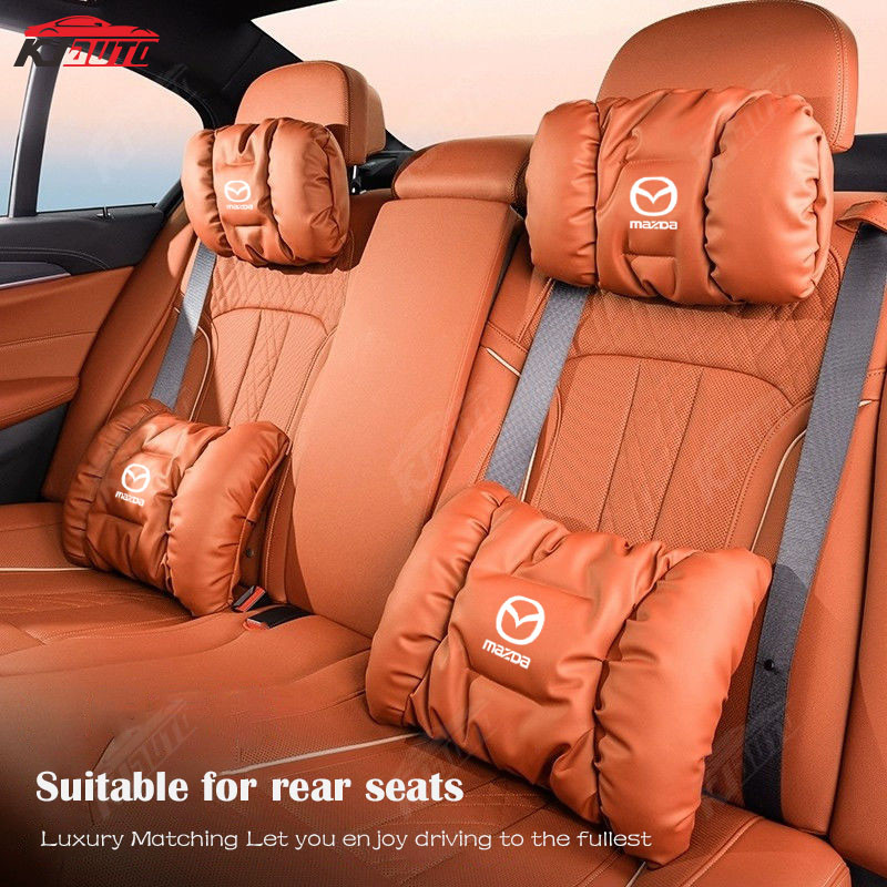 Mazda Cloud Cotton Tựa Đầu Gối Thắt Lưng Hỗ Trợ Cao Cấp Chống Mọc Da Phụ Kiện Xe Hơi Sang Trọng Cho Xe Mazda Cx 5 3 2 Cx 8 Cx 3 Cx 30 6 Bt 50 Mx 5 5 Rx8