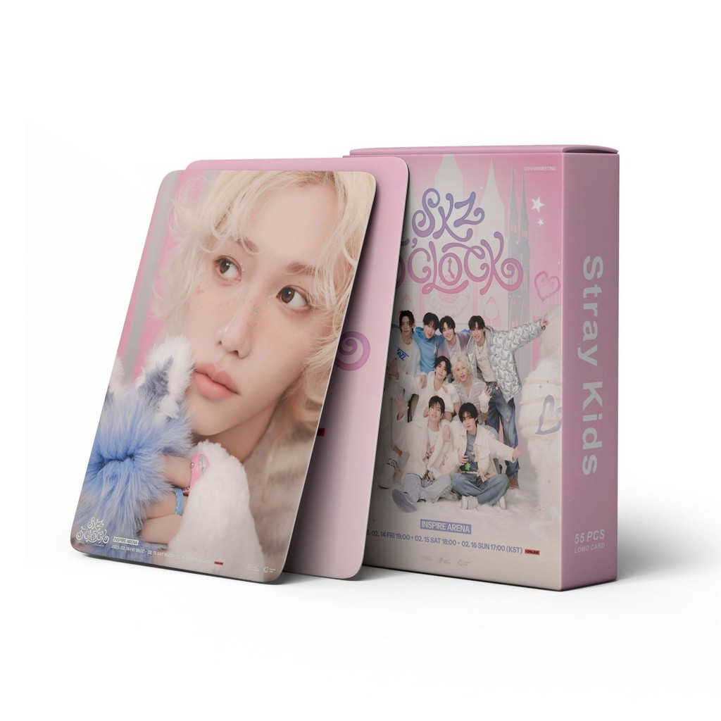 Linxx 55 Chiếc Stray Kids 5Clock Album Lomo Card Kpop Photocards Bưu Thiếp Series
