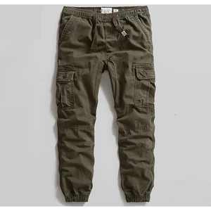 Quần Jogger túi hộp vải dày VANCENI_Men Military Tactical Joggers