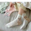 Vớ tất cổ trung màu pastel hình gấu thỏ mèo cute