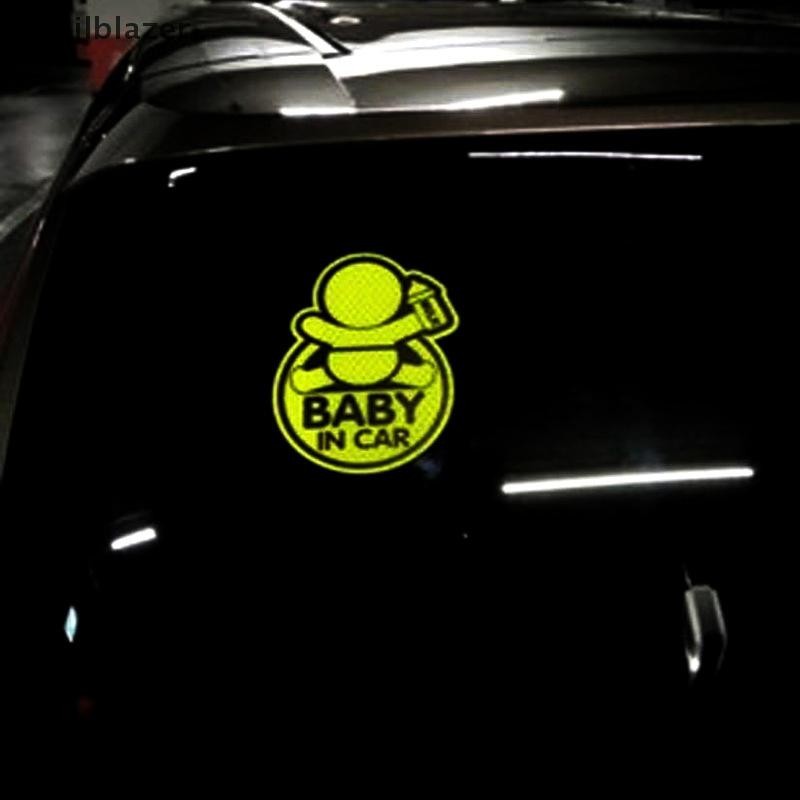 Trailblazer Car Baby Kids On Board Nhãn dán phản quang, Đề can biển cảnh báo cá nhân - 60-100 ký tự Mới