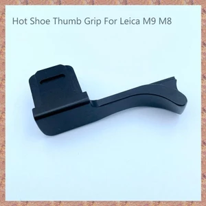 Kim loại Hot Shoe Thumb Rest Hand Grip cho máy ảnh Leica M9 M8 Hotshoe Bracket Adapter Hot Shoe Cover Thumb Rest Grip B (R F C V)