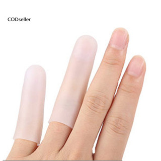 Cods 1 Cặp Silicon Mềm Ngón Tay Cái Có Ống Dưỡng Ẩm Ngón Tay Tay Bảo Vệ