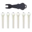 SA Guitar Cầu Pin Với Cầu Pin Kéo Dây Nhạc Cụ Dây Kéo Móng Tay
