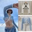 DAYBREAK Áo khoác cardigan mỏng, Áo len dệt kim bằng vải Polyester dài tay, Áo len dệt kim dài tay màu trơn dành cho nữ