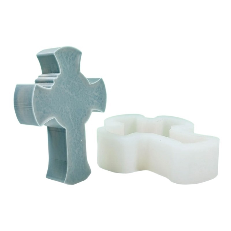 Inste Tượng Chữ Thập Khuôn Silicon Công Giáo Thạch Cao Bê Tông Nhựa Đúc Dụng Cụ 3D Trinh Nữ Xà Phòng Khuôn Nhà Tôn Giáo Trang Trí